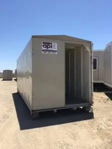 Container rentals in San Luis Obispo on construction site